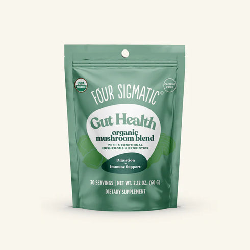 Four Sigmatic Gut-Health Organic Mushroom Blend with 1500mg Functional Mushrooms