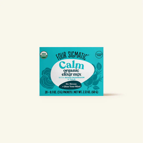 Four Sigmatic Calm Reishi Mushroom Organic Elixir Mix, 20 Sachets