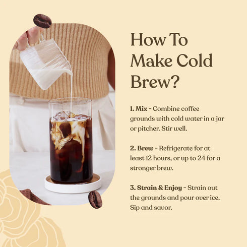 Four Sigmatic Focus Cold Brew Ground Coffee with Lion's Mane Mushroom