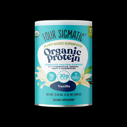 Four Sigmatic Organic Plant-Based Protein With Mushrooms & Adaptogens, Vanilla