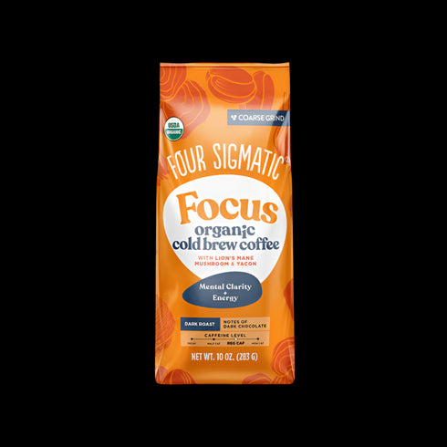 Four Sigmatic Focus Cold Brew Ground Coffee with Lion's Mane Mushroom