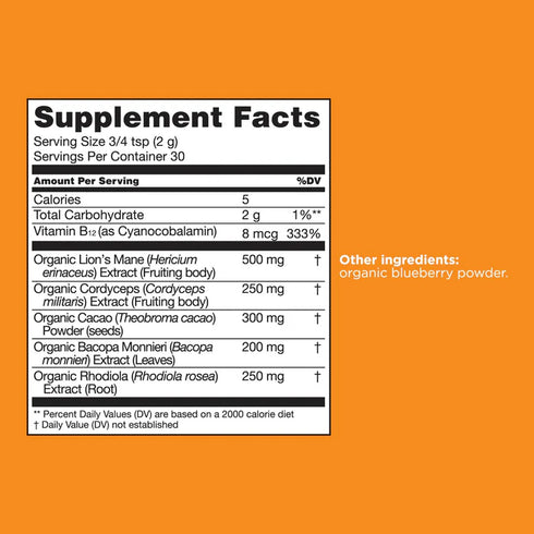 Four Sigmatic Focus Blend with Cognition Supporting Mushrooms & Adaptogens