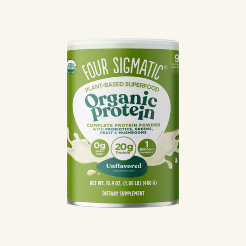 Four Sigmatic Organic Plant-Based Protein with Mushrooms & Adaptogens, Unflavoured