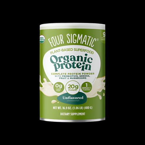 Four Sigmatic Organic Plant-Based Protein with Mushrooms & Adaptogens, Unflavoured