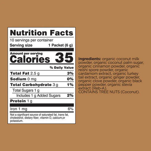 Four Sigmatic Calm Organic Chai Latte Mix with Reishi Mushroom