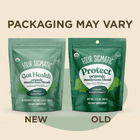 Four Sigmatic Gut-Health Organic Mushroom Blend with 1500mg Functional Mushrooms