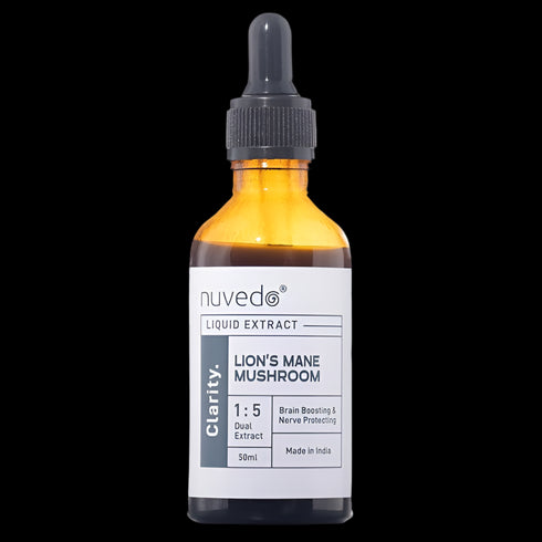 Nuvedo Lion’s Mane Mushroom Liquid Extract | Boost Focus & Cognitive Health (50ml)