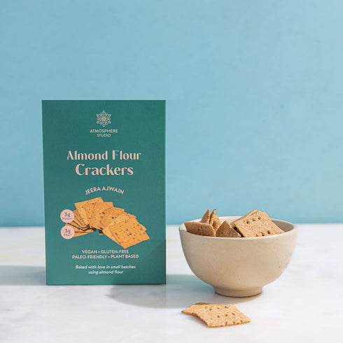 Atmosphere Studio Jeera Ajwain Grain-Free Crackers