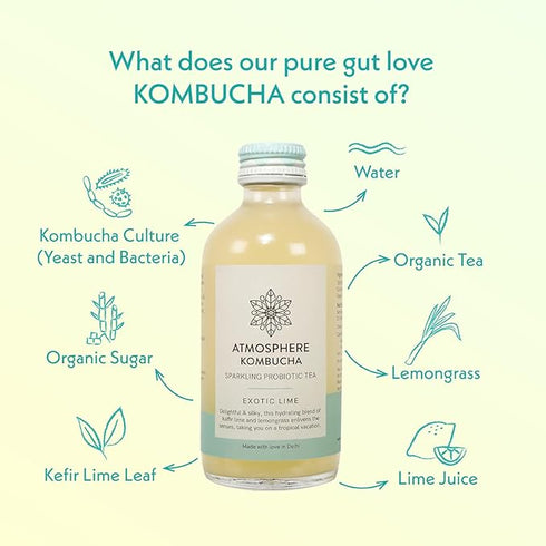 Atmosphere Studio Exotic Lime Kombucha
