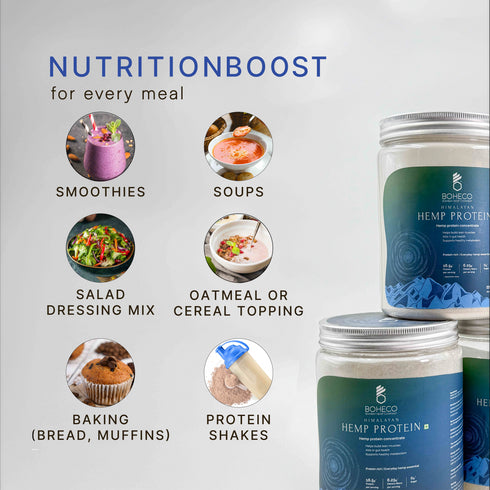 BOHECO Hemp Protein Powder | Hemp Protein Concentrate
