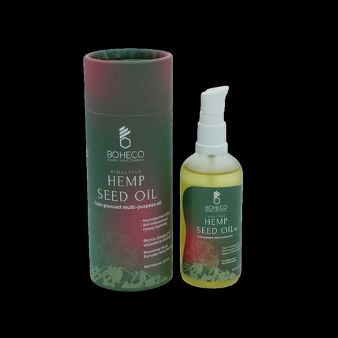 BOHECO Hemp Seed Oil | Cold Pressed Multipurpose Oil