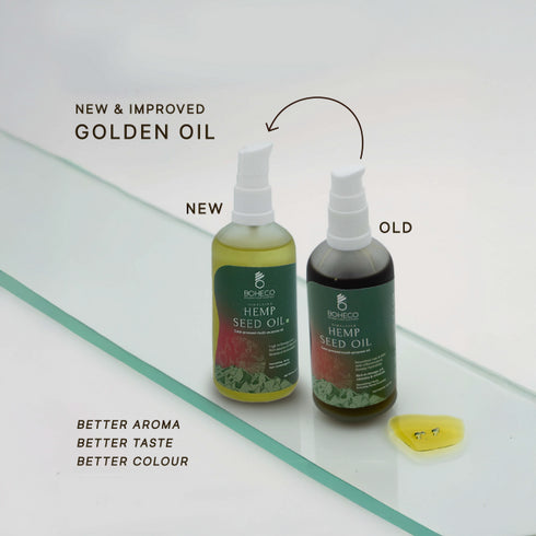 BOHECO Hemp Seed Oil | Cold Pressed Multipurpose Oil