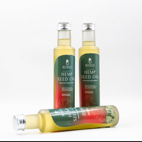 BOHECO Hemp Seed Oil | Cold Pressed Multipurpose Oil