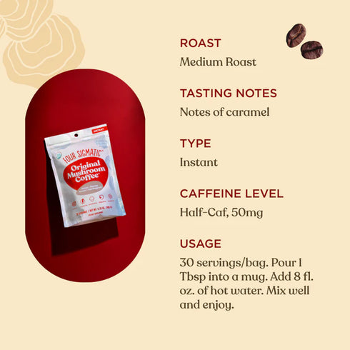 Four Sigmatic Original Mushroom Coffee™ | Instant Coffee
