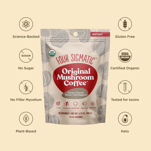 Four Sigmatic Original Mushroom Coffee™ | Instant Coffee