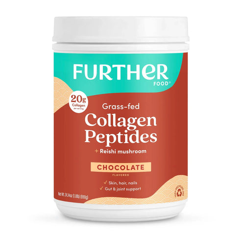 Further Food Chocolate Bovine Collagen Peptides with Reishi Mushroom