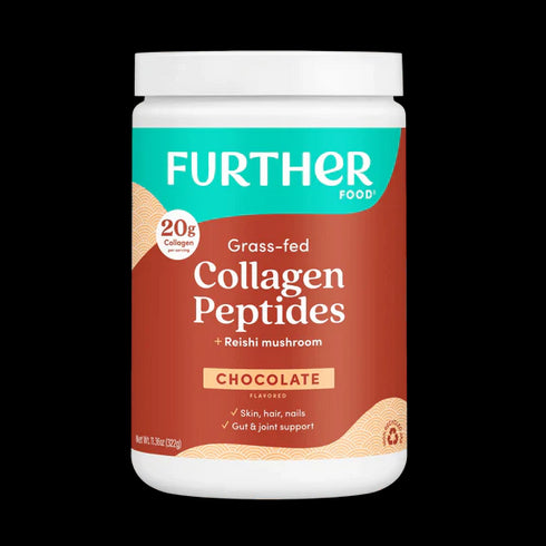 Further Food Chocolate Bovine Collagen Peptides with Reishi Mushroom