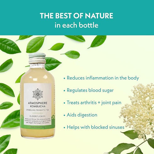 Atmosphere Studio Elderflower Kombucha