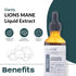 Nuvedo Lion’s Mane Mushroom Liquid Extract | Boost Focus & Cognitive Health (50ml)