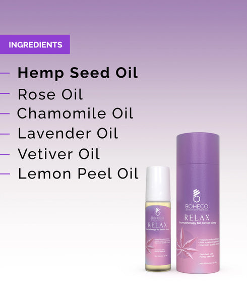 BOHECO RELAX | Aromatherapy Roll-On For Sleep