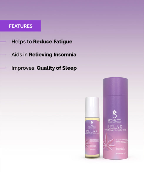 BOHECO RELAX | Aromatherapy Roll-On For Sleep