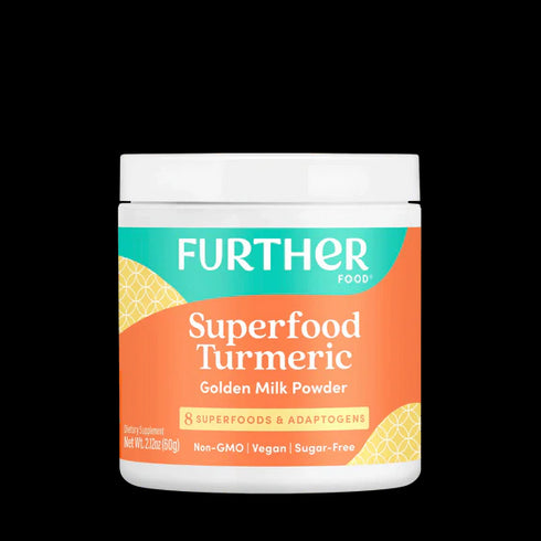 Further Food Turmeric Daily Golden Mylk Powder with Superfoods & Adaptogens