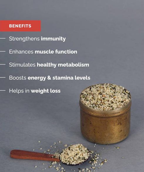 BOHECO Hemp Hearts | Shelled Hemp Seeds