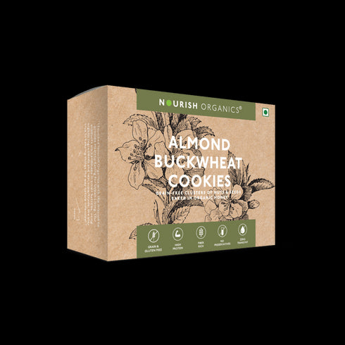 Almond Buckwheat Cookies | Gluten-Free