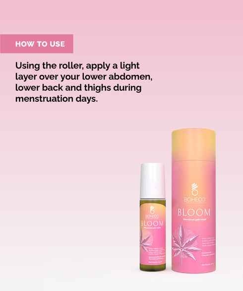 BOHECO BLOOM | Menstrual Pain Relief Roll-On
