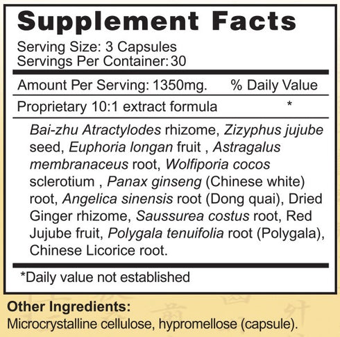Ginseng & Longan (Activate the Qi)