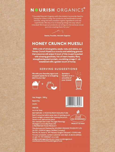 Honey Crunch Muesli