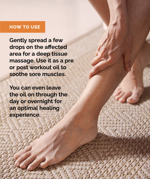 BOHECO EASE | Topical Oil Relieves Stiff Muscles & Sprains