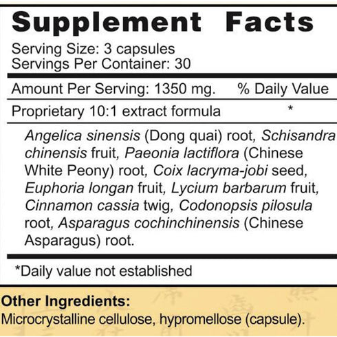 Jing Herbs Timeless Beauty | TCM Skin Formula (90 capsules)