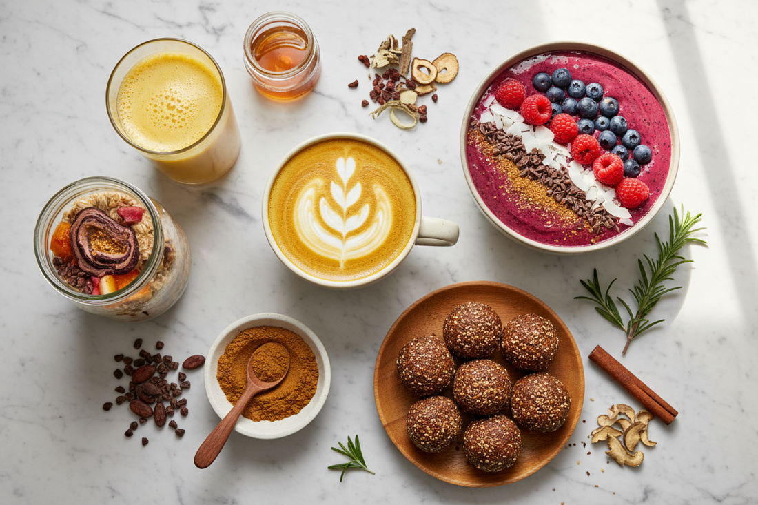 creative ways to use functional mushroom blend mix for health and wellness