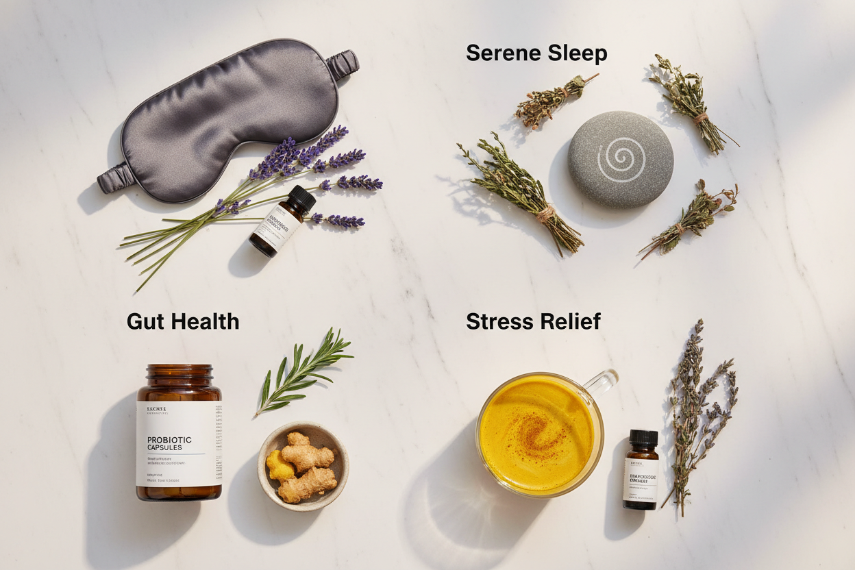 stress, gut, sleep support in india