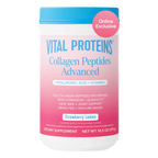 Vital Proteins Advanced Collagen Peptides Powder with Hyaluronic Acid & Vitamin C - Strawberry Lemon (299g)
