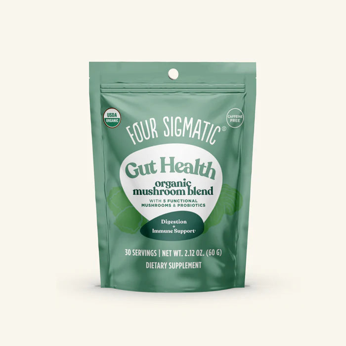 Four Sigmatic Gut-Health Organic Mushroom Blend with 1500mg Functional Mushrooms