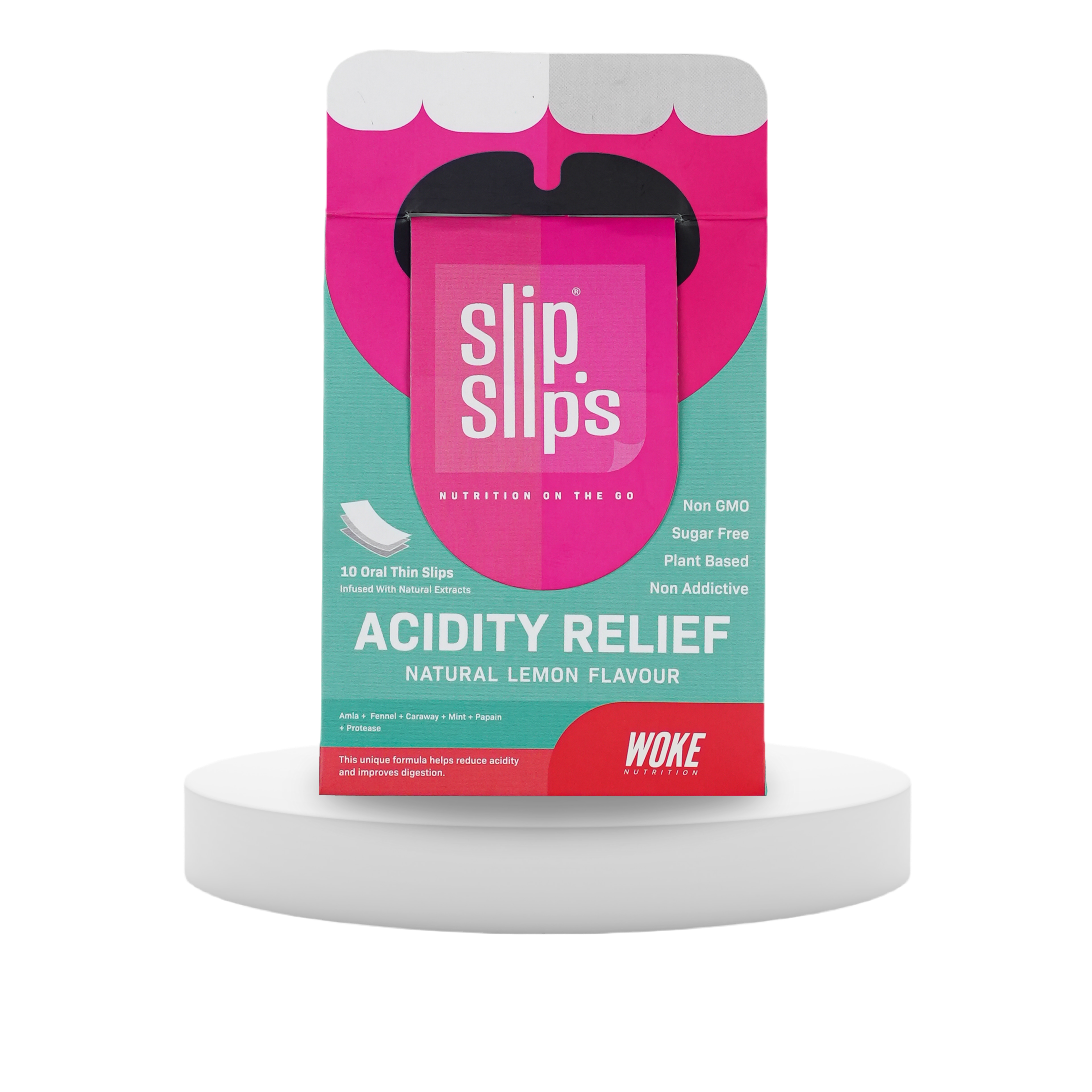Woke Nutrition Acidity Relief Oral Slips
