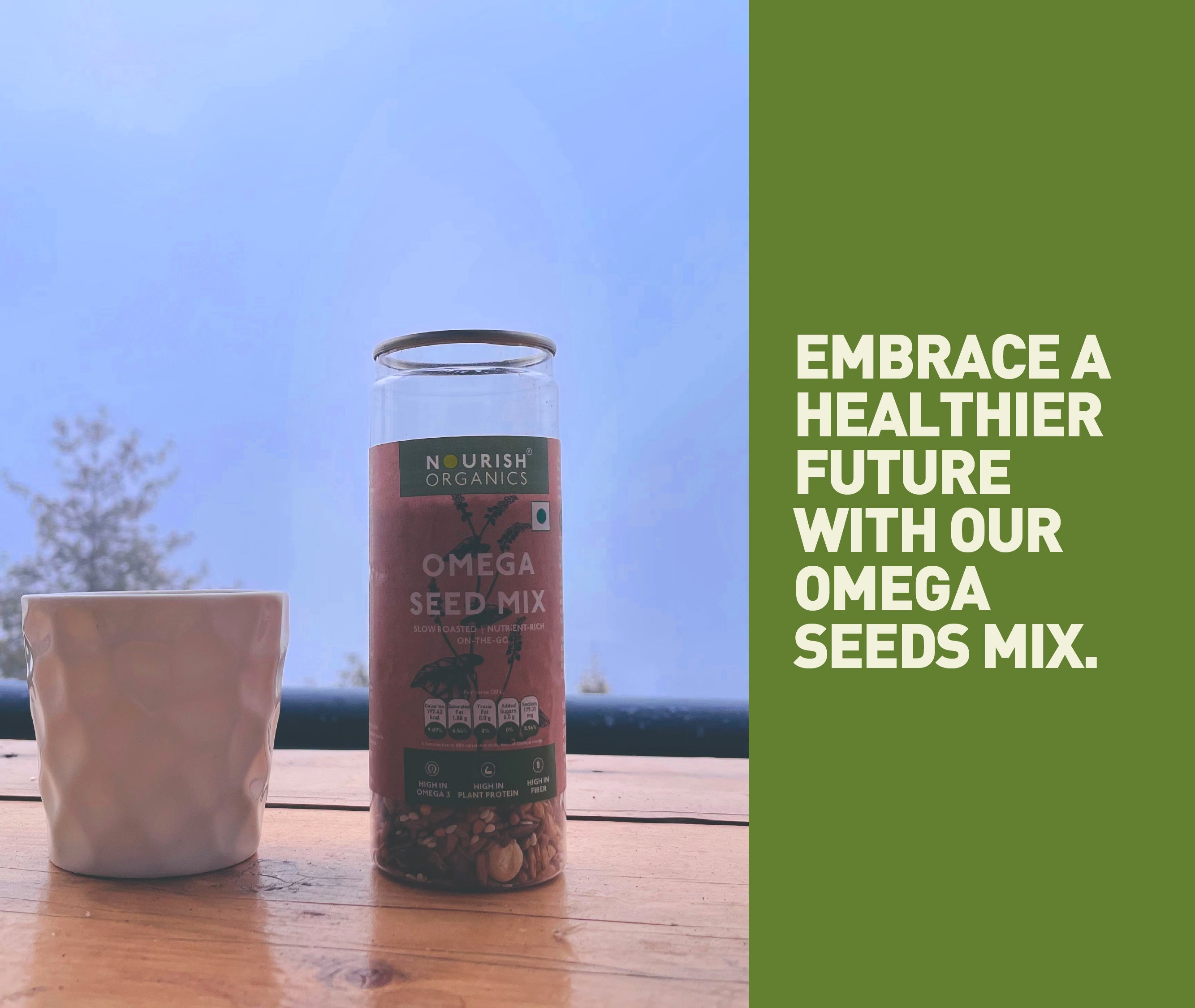 Nourish Organics Omega Seed Mix | Gluten-Free