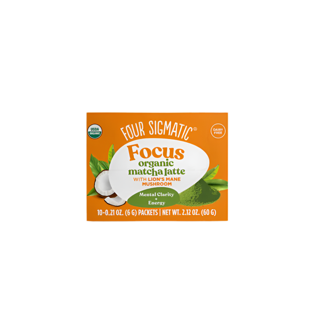 Four Sigmatic Focus Organic Matcha Latte Mix With Lion's Mane Mushroom