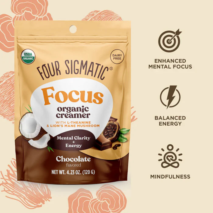 Four Sigmatic Focus Coffee Creamer with L-Theanine & Lion’s Mane Mushroom