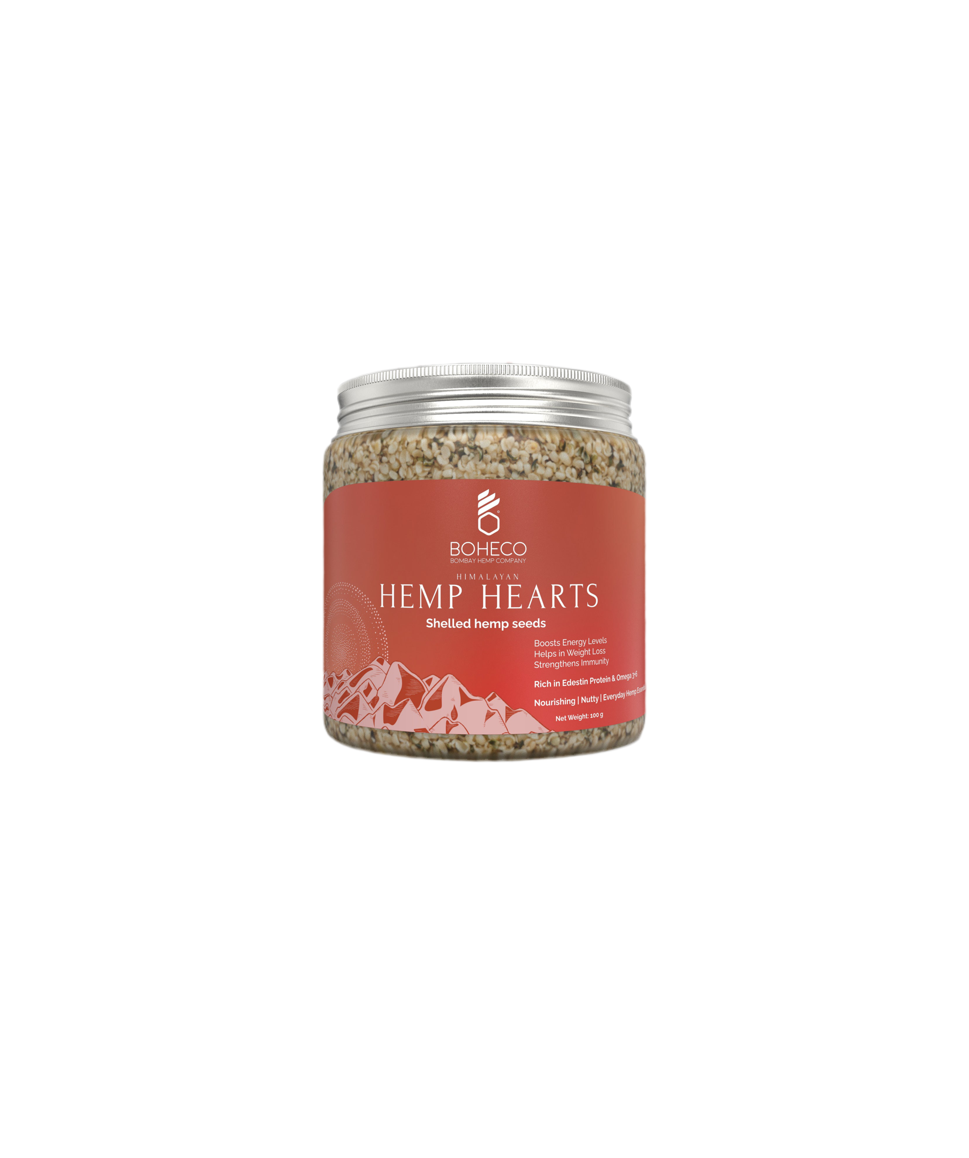 BOHECO Hemp Hearts | Shelled Hemp Seeds