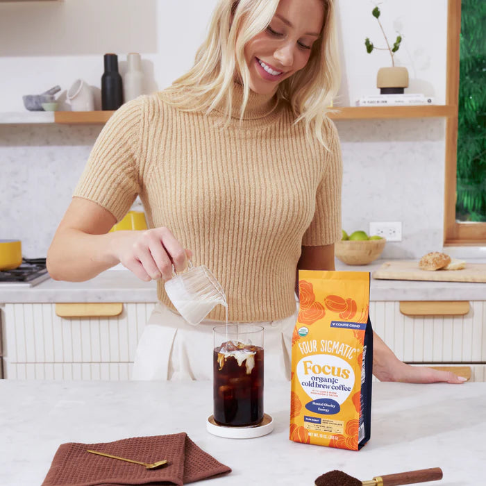 Four Sigmatic Focus Cold Brew Ground Coffee with Lion's Mane Mushroom