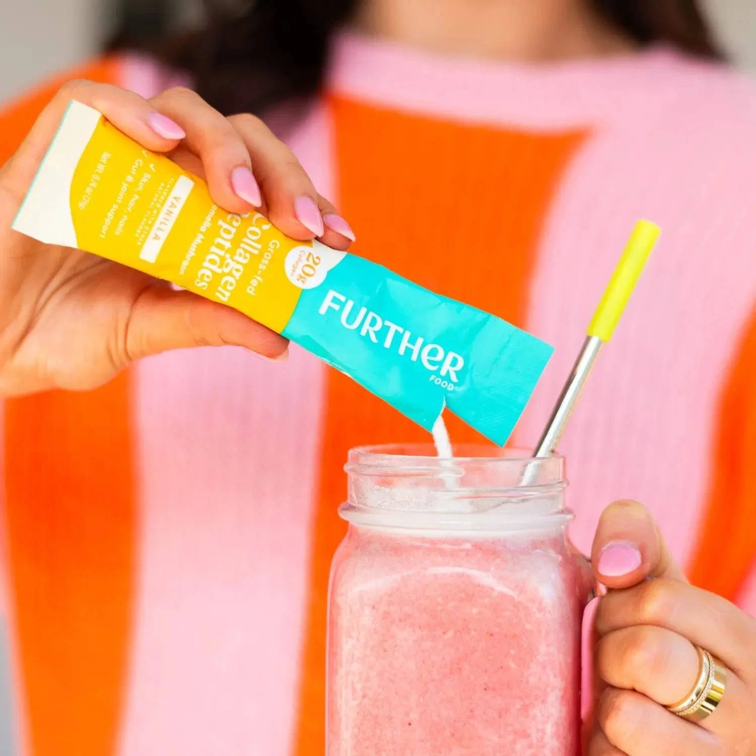 Further Food Vanilla Bovine Collagen Peptides with Tremella Beauty Mushroom