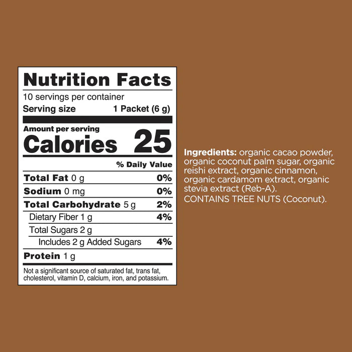 Four Sigmatic Calm Organic Cacao Mix with Reishi Mushrooms