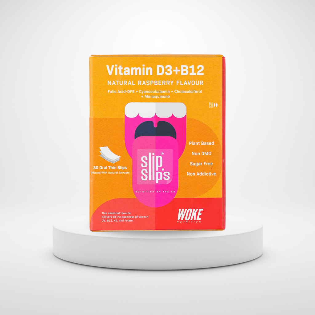 Woke Nutrition Vitamin D3+B12 Oral Slips