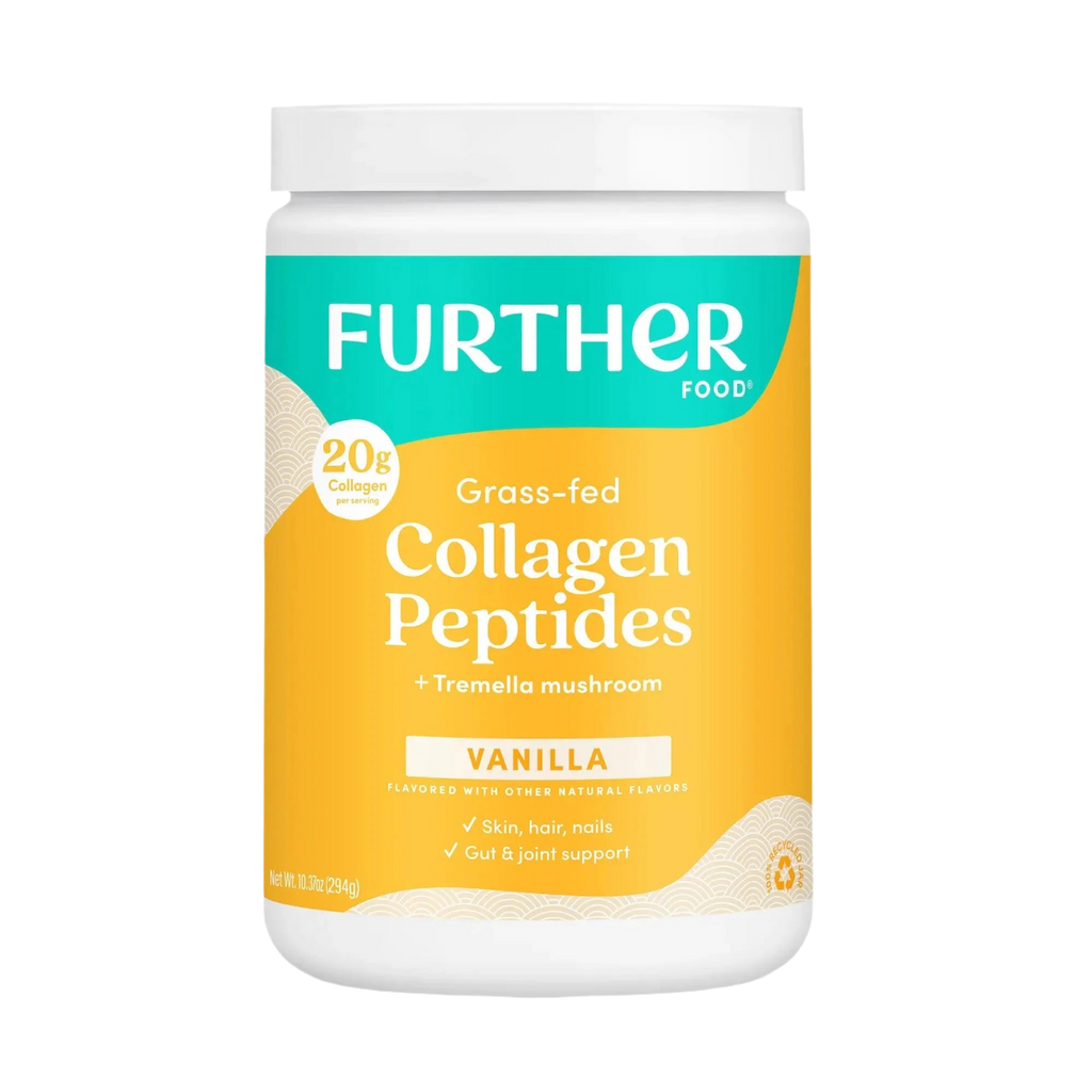 Further Food Vanilla Bovine Collagen Peptides with Tremella Beauty Mushroom