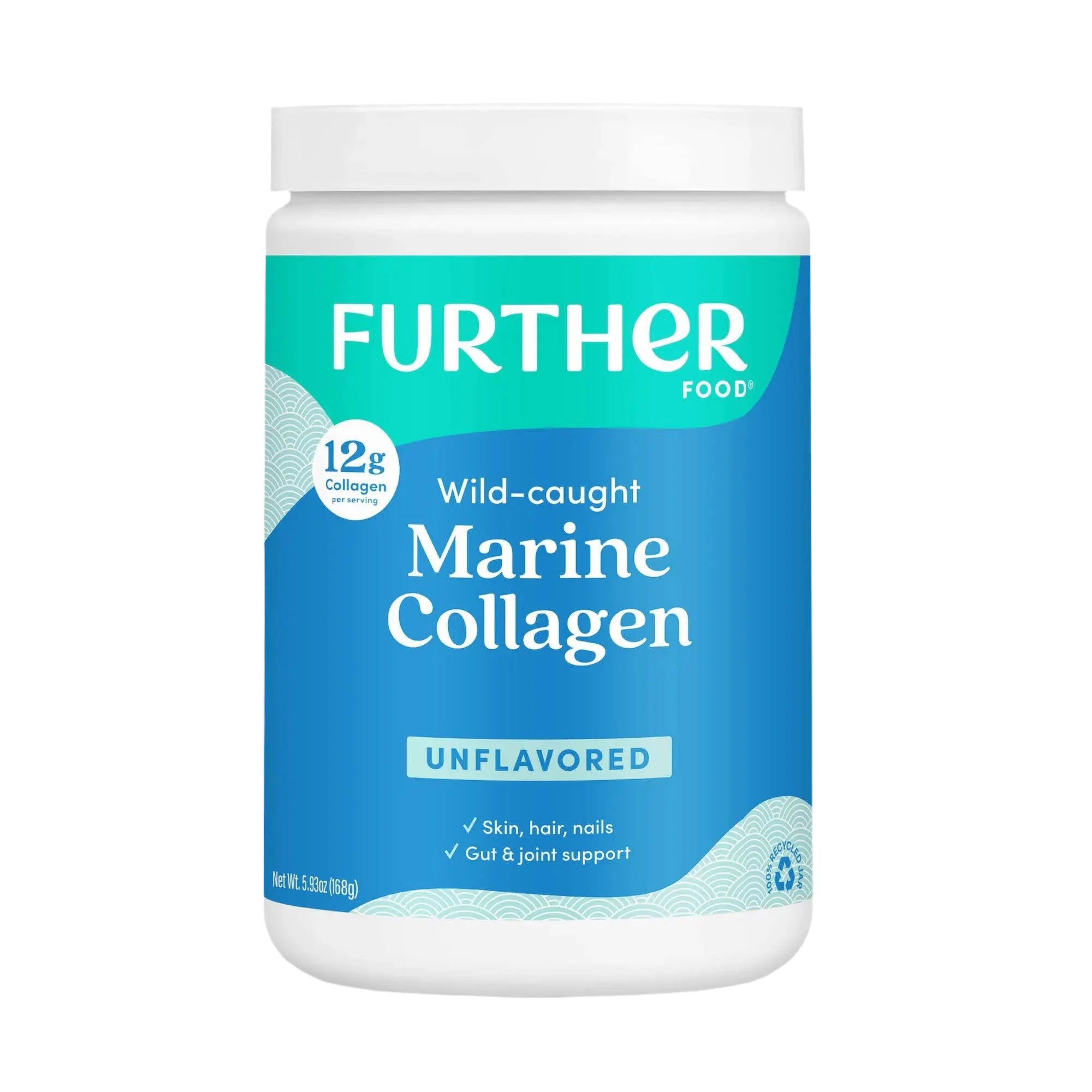Further Food Wild-Caught Unflavoured Marine Collagen Peptides Powder