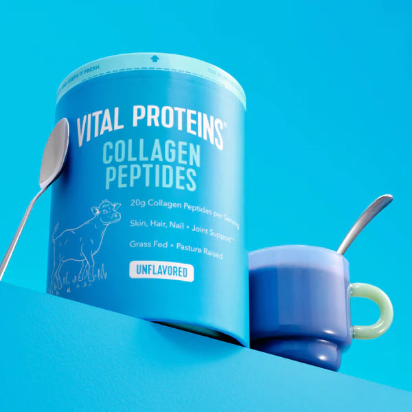 Vital Proteins Bovine Collagen Peptides Unflavoured Powder (567g) - Skin, Hair, & Joint Support