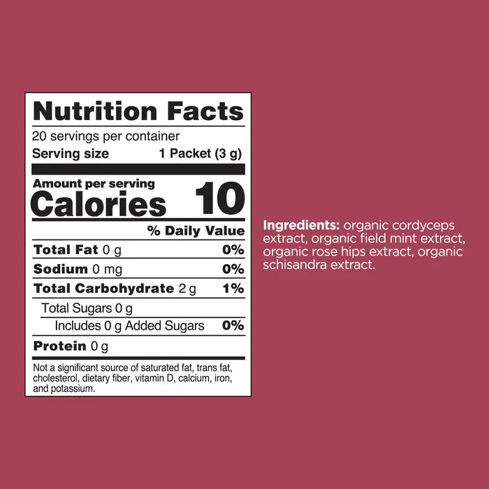 Four Sigmatic Boost Elixir Mix with Cordyceps Mushroom & Schisandra